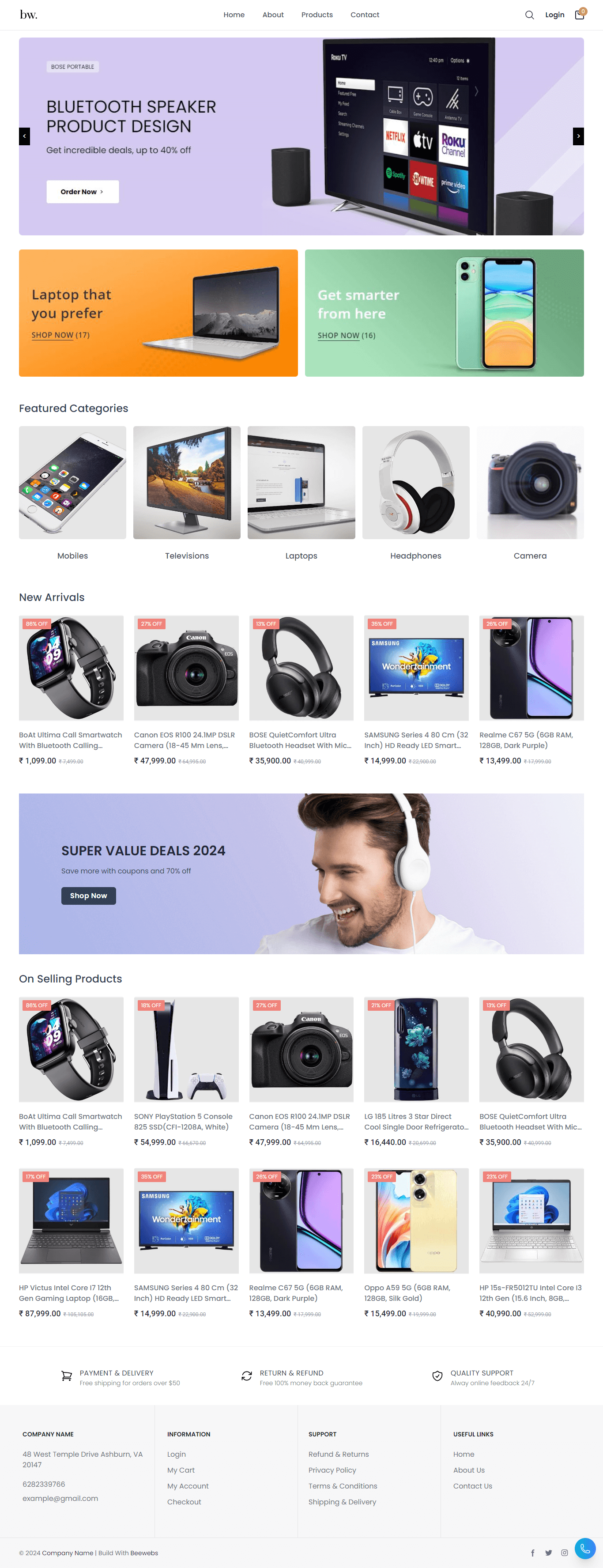 Page Template image